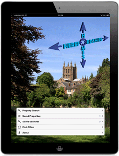 Herefordshire Homes iPad Screen Views